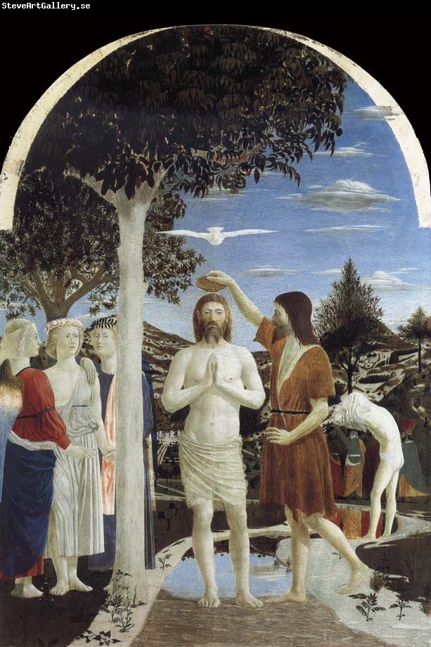 Piero della Francesca THe Baptism of Christ